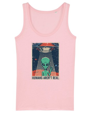 Humans Aren't Real Cotton Pink