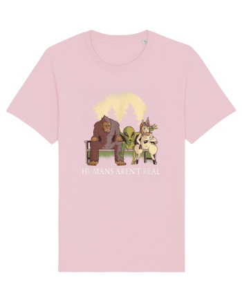 Humans Aren't Real Cotton Pink