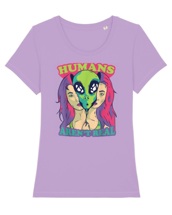Humans Aren't Real Comic Style Lavender Dawn