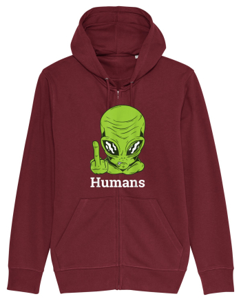 Aliens Don't Believe In You Either Burgundy