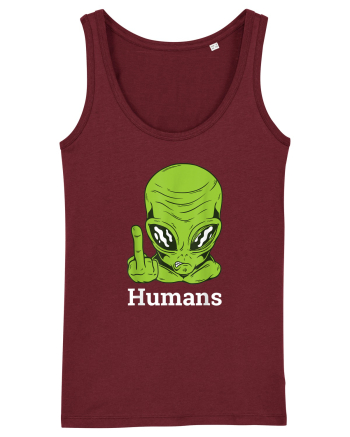 Aliens Don't Believe In You Either Burgundy