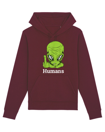 Aliens Don't Believe In You Either Burgundy