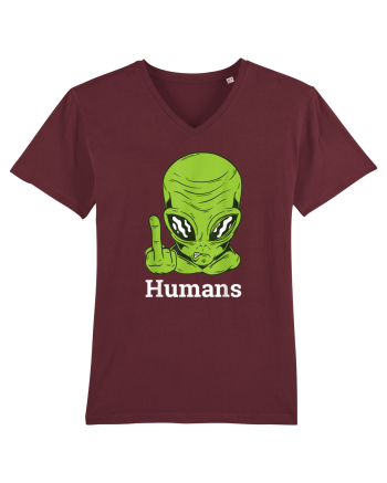 Aliens Don't Believe In You Either Burgundy