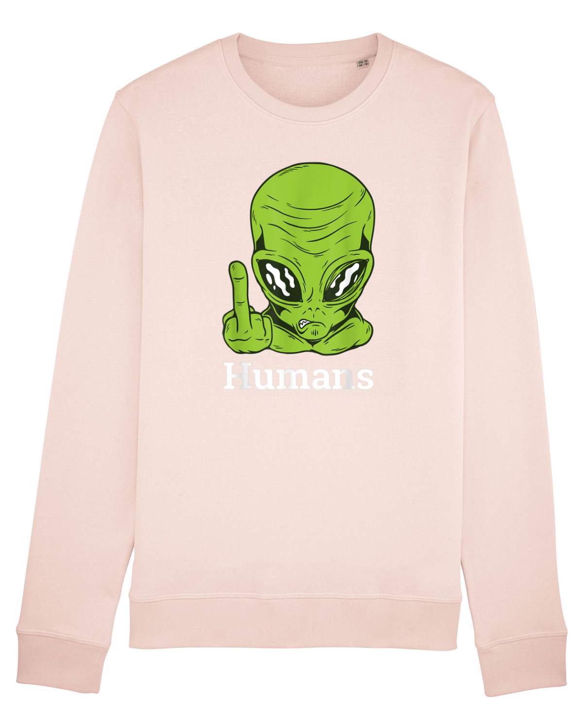 Bluză mânecă lungă Unisex Rise Candy Pink