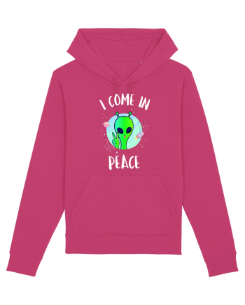 I Come In Peace Funny Alien Rave Raspberry
