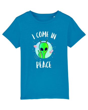 I Come In Peace Funny Alien Rave Azur