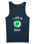 I Come In Peace Funny Alien Rave Maiou Bărbat Runs