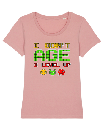 I Don't Age I Level Up Old Gamer Canyon Pink