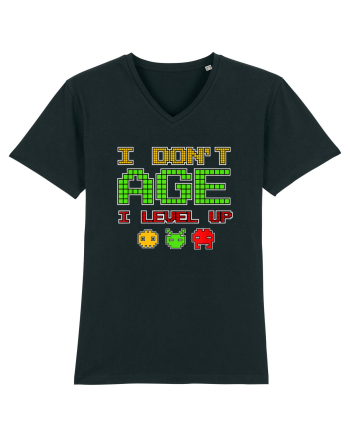 I Don't Age I Level Up Old Gamer Black