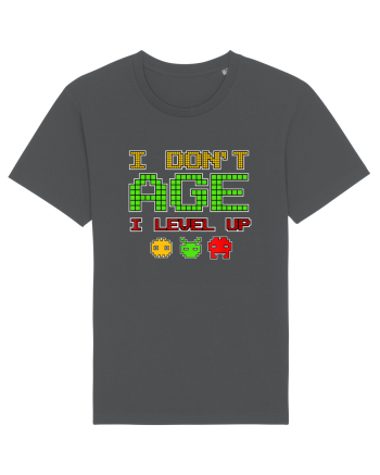 I Don't Age I Level Up Old Gamer Anthracite