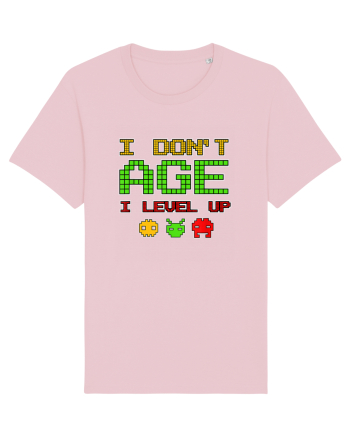 I Don't Age I Level Up Old Gamer Cotton Pink