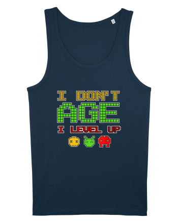 I Don't Age I Level Up Old Gamer Navy