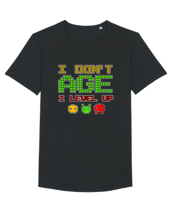 I Don't Age I Level Up Old Gamer Black