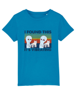 I Found This It's Vibrating Alien Vintage Tricou mânecă scurtă  Copii Mini Creator