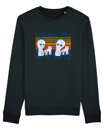 I Found This It's Vibrating Alien Vintage Black