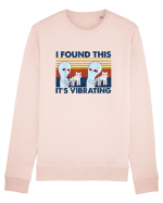 I Found This It's Vibrating Alien Vintage Bluză mânecă lungă Unisex Rise
