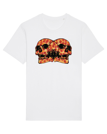 Pizza Skulls  White