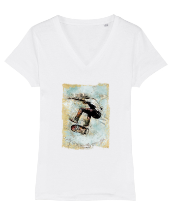 Skater Jump White