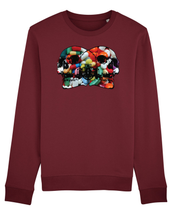 medicamentation skulls Burgundy