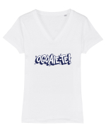 Ogoaie-te I Tricou mânecă scurtă guler V Damă Evoker