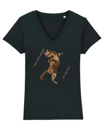 Cat Fu Fighting Black