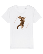 Cat Fu Fighting Tricou mânecă scurtă  Copii Mini Creator