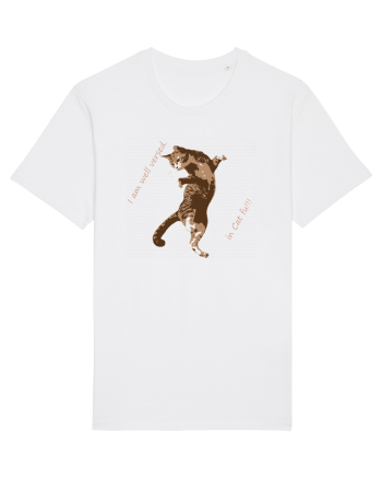 Cat Fu Fighting White