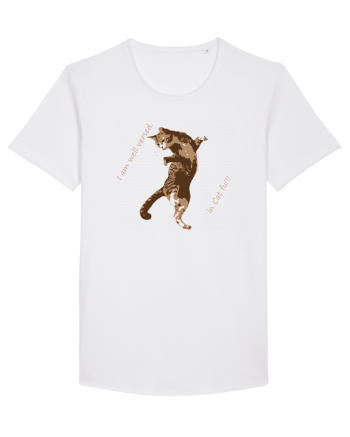 Cat Fu Fighting White