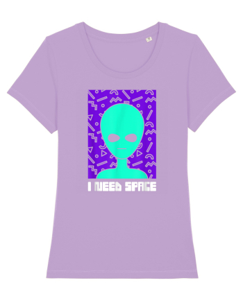 I Need Space Funny Alien Lavender Dawn