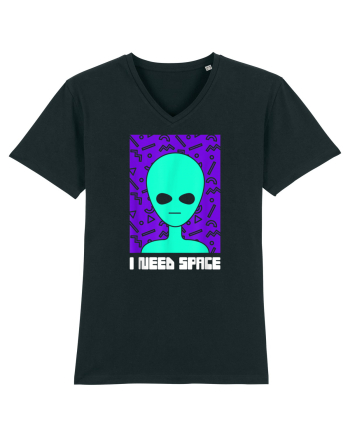 I Need Space Funny Alien Black