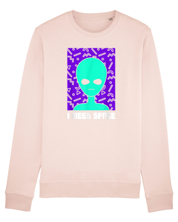 I Need Space Funny Alien Candy Pink