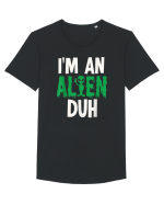 I'm an Alien Duh Tricou mânecă scurtă guler larg Bărbat Skater
