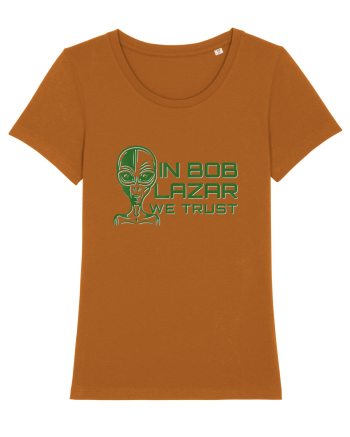 In Bob Lazar We Trust Roasted Orange