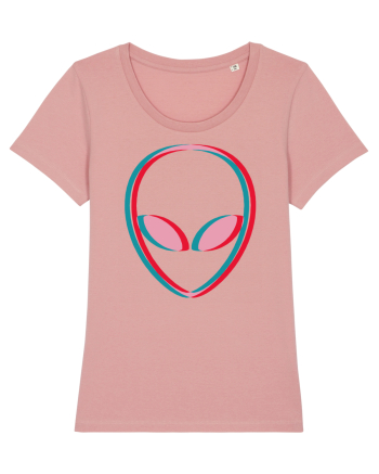 Inspired Alien Glitch Hipster Canyon Pink