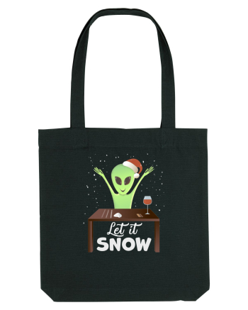 Let It Snow Cool White Black