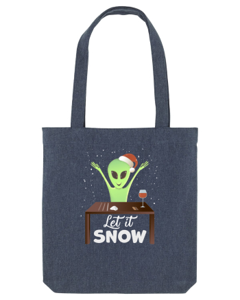 Let It Snow Cool White Midnight Blue