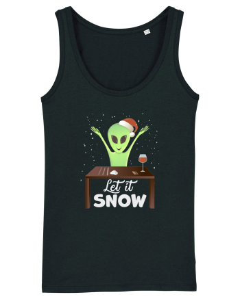 Let It Snow Cool White Black
