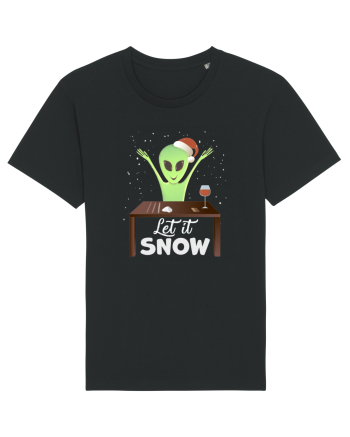 Let It Snow Cool White Black