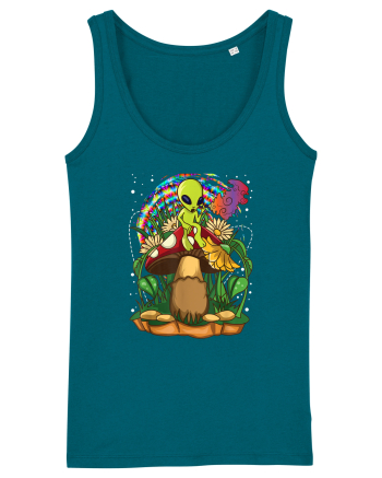 Magic Mushroom Alien Trippy Shroom Ocean Depth