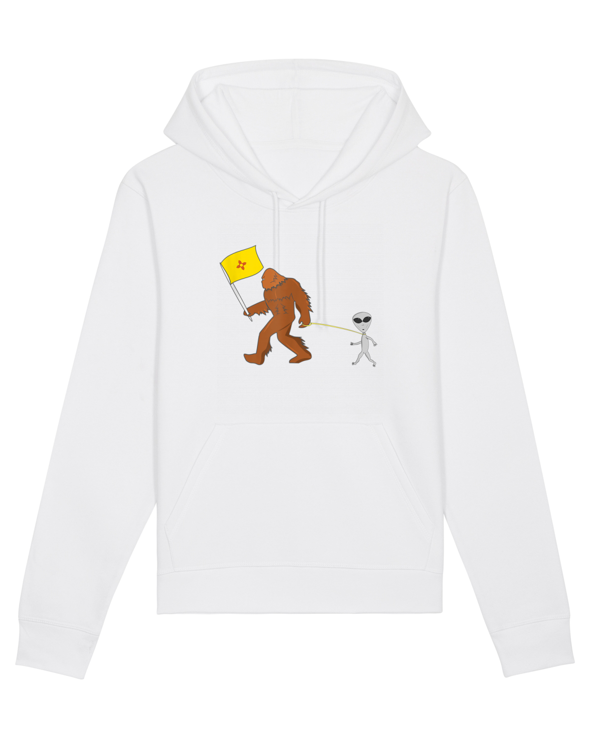 Hanorac Unisex Drummer White