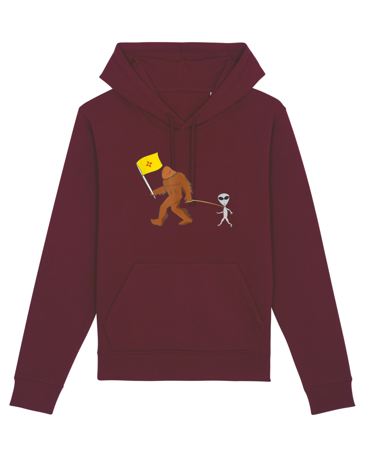 Hanorac Unisex Drummer Burgundy