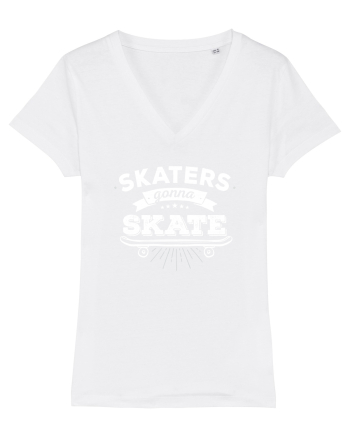 Skaters Gonna Skate White