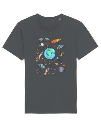 Outer Space UFO Rocket Anthracite