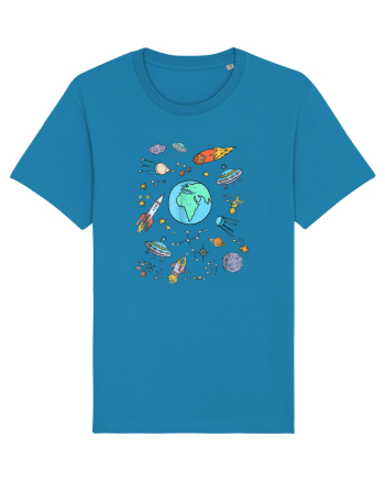 Outer Space UFO Rocket Azur