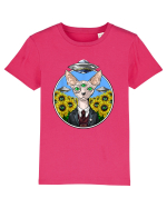 Psychedelic Hairless Sphynx Cat Tricou mânecă scurtă  Copii Mini Creator