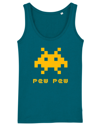 Retro Video Game Ocean Depth