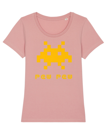 Retro Video Game Canyon Pink