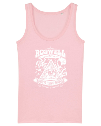 Roswell Alien Crash Cotton Pink
