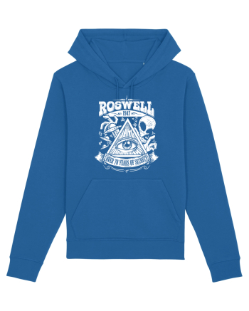 Roswell Alien Crash Royal Blue