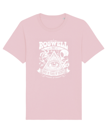 Roswell Alien Crash Cotton Pink